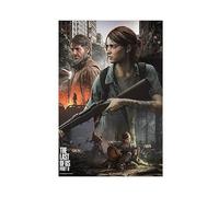 THNIKK The Last of Us Part II Game Cover Wall Art Deco Poster Canvas Poster Wall Art Decor Print Picture Paintings for Living Room Bedroom Decoration Unframe-style 08x12inch(20x30cm)