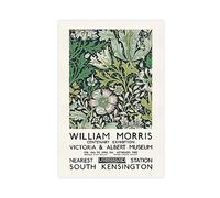THNIKK William Morris V&A Museum Exhibition Wall Art Deco Poster Canvas Poster Wall Art Decor Print Picture Paintings for Living Room Bedroom Decoration Unframe-style 12x18inch(30x45cm)