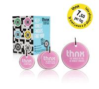 Thnx Smart Pack Xl - Pink (1 X S Tag, 2 X M Tag, 1 X L Tag, 1 X Sticker Sheet, 1 X Sticker)