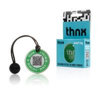 Thnx Tag Large Airtag Keychain - Green