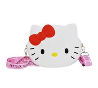 THOAML Kawaii Crossbody Bag with Adjustable Shoulder Strap, Zipper Handbag Cute Cartoon Coin Wallet Purse Shoulder Bag, White, 1