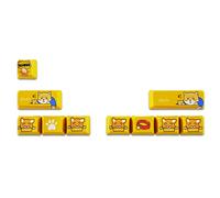 THOANBY 10 Keys OEM SHIFT ESC Keycaps Large for PBT Chinese Dye Subbed Keycap for Switch Mechanical Keybo Chinese/Martial/Single Dog/Blue and White Porcelain/HTML