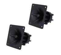 THOANBY 150W Piezoelectric Treble Tweeters 85mm Ceramic Buzzer 3inch Piezoelectric Tweeters Loudspeaker Music 2Pcs Ceramic Square Music