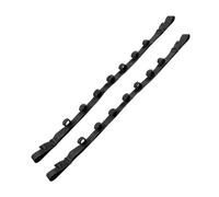 THOANBY 2Pcs Fishing Rod Holder Adjustable Stand Horizontal Car Roof Poles Rack for 7 Car Fixing Strap Holder Stretchy