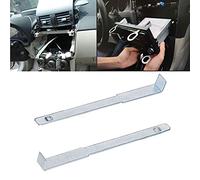 THOANBY 2pcs Metal Car Radio Removal Tools Release Keys Tools Suitable for Parts Automotive Accessories Interior Exterior