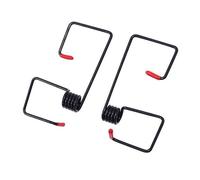 THOANBY 2Pcs Windshield Wiper Spring Universally Fastener Reduce Noise Vibrations AnitiSratch Grippers Windshield Spring