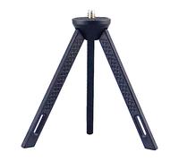 THOANBY Camping Lamp Tripod Stand Fit on 1/4 Screw Desktop Camera Holder Projector Load Bearing 2-5kg Standing Desk Portable