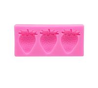 THOANBY Fruit Silicone Mold Strawberry Pineapple Shape Fondant Cake Cupcake Topper-Decoration Chocolate Baking Tray Candy Flexible Silicone Non-stick Baking