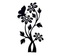 THOANBY Garden Stake,Rustproof Vintage Metal Garden Stakes Suitable For Outdoor Lawns Yard Decoration & Flower Bed Landscaping With Iron Art
