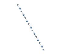 THOANBY Rain Chain,Gutter Rain Chain With Rain Catcher For Outdoor Water Management And Garden Yard Hanging Decoration