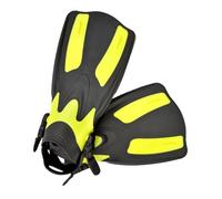 THOANBY Swim Training Fin,Comfortable Short Snorkeling Fin Travel Size Flippers Adjustable Swim Training Fin for Snorkeling Diving Swimming