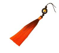 THOANBY Taiji Swords Tassels,Elegant Polyester Taiji Swords Tassels for Martial Arts and Cultural Decoration Decorative Luck Beads Fringe Pendant