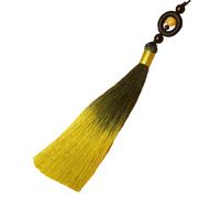 THOANBY Taiji Swords Tassels,Elegant Polyester Taiji Swords Tassels for Martial Arts and Cultural Decoration Decorative Luck Beads Fringe Pendant