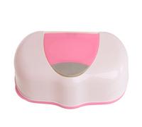 THOANBY Wet Storage for Case Box Refillable Container 80 Sheets Box Bottle Spray Organizer Basket Rack Tank Airtight Glass Dispenser Seal Food Bag Nail Varnish Case Square