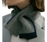 THOANBY winter scarf,Warm Knitting Short Scarf for Office Suit Decorative Neck Gaiter Neck Shawl Women Neckwear Outdoor Indoor Crossed Scarf