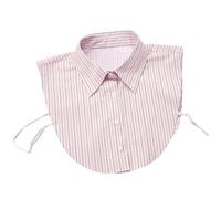 THOANBY Women Blouse,Women's Detachable False Collar Insert Elegant Lapel Faux Half Shirt Blouse Collar Top for Sweater and Dresses