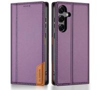 Thoankj for Samsung A37 5G Case Rfid Blocking Shockproof Book Flip Folio Leather Wallet Cover for Men Women with Kickstand Card Holder Magnetic Phone Case for Samsung Galaxy A37 5G - Purple