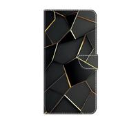 Thoankj for Samsung J6 2018 Case Cute Shockproof Flip Folio Leather Wallet Case for Girls Kids with Stand Card Holder Slots Silicone Phone Cover for Samsung Galaxy J6 2018 - Black