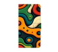 Thoankj for Samsung J6 2018 Case Shockproof Flip Cute Leather Wallet Case for Girls Kids with Card Slots Folding Stand Magnetic Protective Phone Cover for Samsung Galaxy J6 2018 - Painting