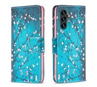 Thoankj Samsung Galaxy A24 5G Case Shockproof Slim PU Leather Flip Pouch Wallet Phone Silicone Cover with Magnetic Stand Card Holder Slot Protective Smartphone Cases for Samsung A24 5G Kapok