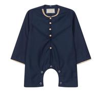 Thobez Baby Toddler Romper Thobe Emirati Omani Islamic Eid Clothing Arab Gold Embroidery - Navy 18