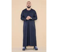 Thobez Men's Omani Eid Tassel Thobe Jubba in Navy | Size: 60R Thobez Navy 60R