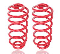 THOCAC 2Pcs Rear Coil Springs, Fits Chevrolet Malibu 2004-2012, Pontiac G6 2006-2010, Saturn Aura 2007-2009, Left & Right OE Replacement, Anti-Rust Powder-Coated, Replace OE#15829443, Red