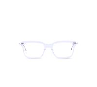 Thom Browne Eyewear acetate and titanium rectangular eyeglasses - White 49