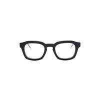 Thom Browne Eyewear acetate rectangular eyeglasses - Black 48