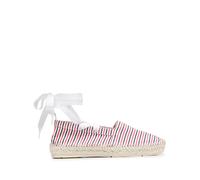 Thom Browne removable ankle tie espadrilles - Red 35