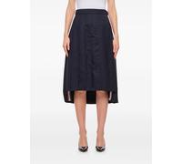Thom Browne Super 120s twill pleated skirt - Blue 34-36-38-40-42-44-46-48