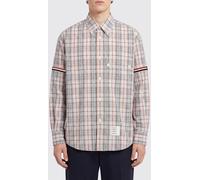 THOM BROWNE Tartan Cotton Shirt - Size: 3 - male