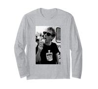 Thom Yorke of Radiohead The Bends Era by Andy Willsher Long Sleeve T-Shirt