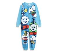 Thomas and Friends Boys Blue Multi Crew Onesie - 2-3 Years