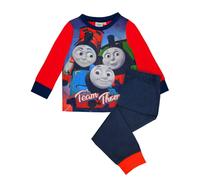 Thomas and Friends Boys Blue Thomas the Tank Engine Long Sleeve Long Leg Pyjama Set - 18-24 Months