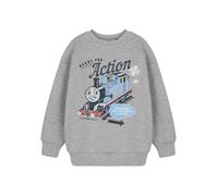Thomas and Friends Boys Grey Ready For Action Sweatshirt - 5-6 Years