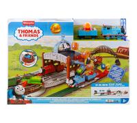 Thomas and Friends Motorized Load and Launch Barrel Delivery Playset With Thomas Train Engine (Box May Vary)