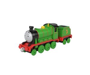 Thomas and Friends Toy Train, Henry Diecast Push-Along Engine with Tender for Preschool Pretend Play, HMC43