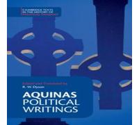 Thomas Aquinas Aquinas: Political Writings Hardcover Book Thomas Aquinas Multicolor