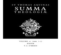 Thomas Aquinas Faith: 2a2ae. 1-7 Paperback Book Thomas Aquinas Multicolor