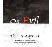 Thomas Aquinas On Evil Paperback Book Thomas Aquinas Multicolor