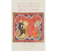 Thomas Aquinas's Quodlibetal Questions
