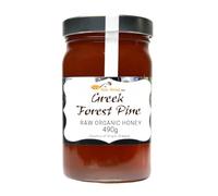 Thomas' Artisan Raw Greek PINE HONEY, 490g - The Raw Honey Shop