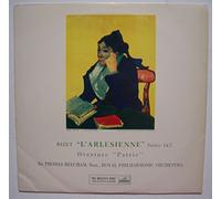 Thomas Beecham - Beecham, Thomas Bizet L'Arlesienne Suites Nos 1 & 2 LP HMV ALP1497 EX/VG 1960s red semi circle label, sleeve is slightly foxed on rear