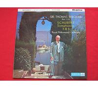 Thomas Beecham Schubert Symphonies 3 & 5 LP HMV ALP1743 EX/EX 1959