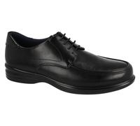 Thomas Blunt Men's Lace Up Apron Front Shoe with Memory Foam Comfort in Black | Size: 11 Thomas Blunt Black 11