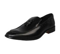 Thomas Blunt Mens Thomas Blunt Tassel Loafer Slip On Shoes A1129 - Black - UK 9