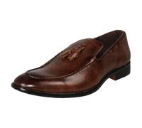 Thomas Blunt Mens Thomas Blunt Tassel Loafer Slip On Shoes A1129 - Tan - UK 10