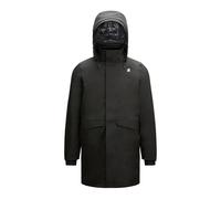 Thomas Bonded Padded Parka, male, K-Way, Windbreakers, Black, XL, Sport XL