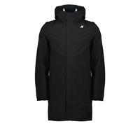 K-Way Parka THOMAS BONDED V in Black EU S